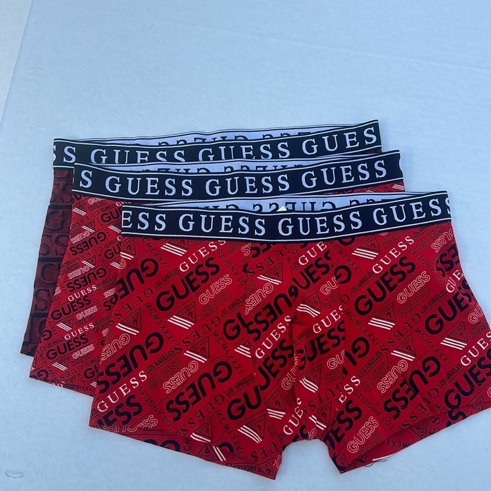 New GUESS Mens Boxers SZ M